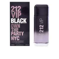 212 VIP Black Eau de Parfum Vaporisateur 200 ml - Fragrance Audacieuse et Élégante