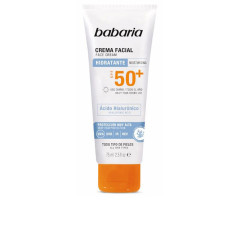 Crème visage à l& 39 ACIDE HYALURONIQUE SOLAIRE SPF50+ 75 ml