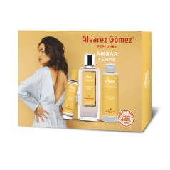 ÉTUI AMBRE FEMME 3 pcs Parfums