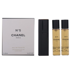 Nº 5 eau de toilette vaporisateur twist & spray 3 x 20 ml